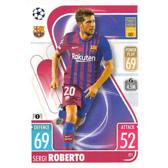 Champions League - Roberto Sergi - 2021-22 Topps Match Attax UCL No.221