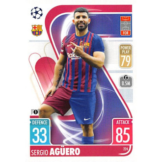 Champions League - Aguero Sergio - 2021-22 Topps Match Attax UCL No.224