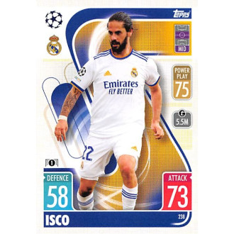 Champions League - Isco - 2021-22 Topps Match Attax UCL No.238