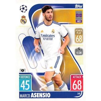 Champions League - Asensio Marco - 2021-22 Topps Match Attax UCL No.240