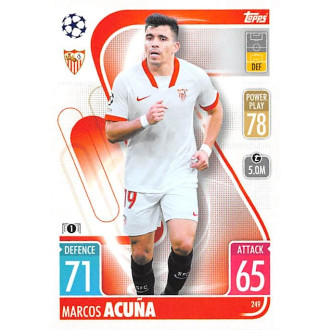 Champions League - Acuña Marcos - 2021-22 Topps Match Attax UCL No.249