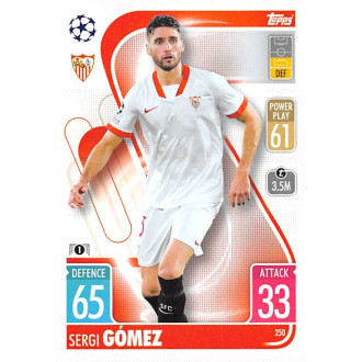 Champions League - Gomez Sergi - 2021-22 Topps Match Attax UCL No.250