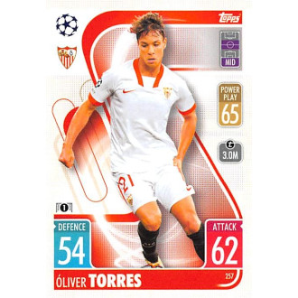Champions League - Torres Oliver - 2021-22 Topps Match Attax UCL No.257