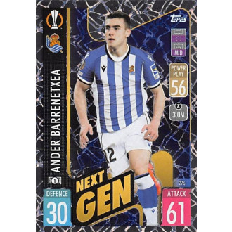 Champions League - Barrenetxea Ander - 2021-22 Topps Match Attax UCL No.276