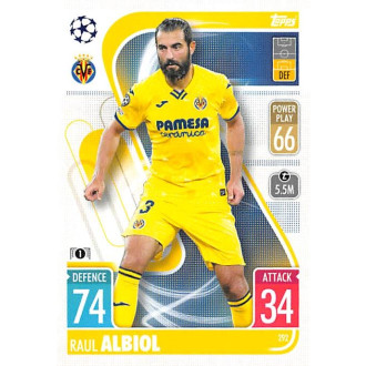 Champions League - Albiol Raul - 2021-22 Topps Match Attax UCL No.292