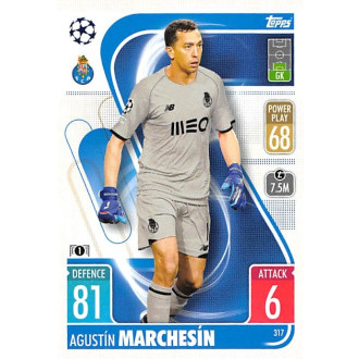 Champions League - Marchesin Agustin - 2021-22 Topps Match Attax UCL No.317
