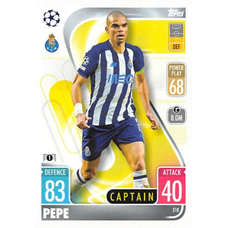 Champions League - Pepe - 2021-22 Topps Match Attax UCL No.318