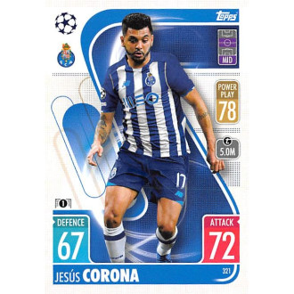 Champions League - Corona Jesus - 2021-22 Topps Match Attax UCL No.321