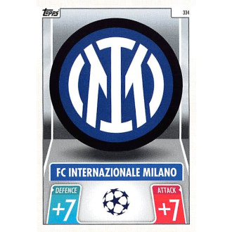 Champions League - Znak Inter Milan - 2021-22 Topps Match Attax UCL No.334