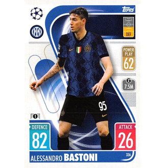 Champions League - Bastoni Alessandro - 2021-22 Topps Match Attax UCL No.336