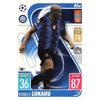 Champions League - Lukaku Romelu - 2021-22 Topps Match Attax UCL No.342