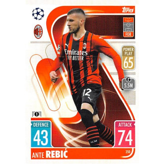 Champions League - Rebic Ante - 2021-22 Topps Match Attax UCL No.350