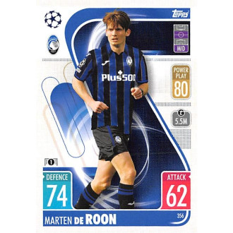 Champions League - de Roon Marten - 2021-22 Topps Match Attax UCL No.356