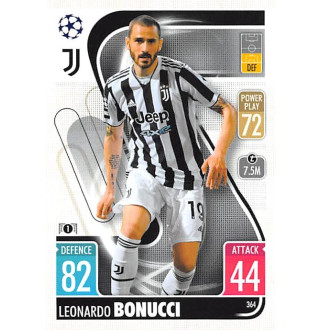 Champions League - Bonucci Leonardo - 2021-22 Topps Match Attax UCL No.364