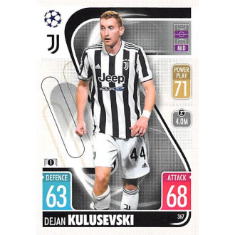 Champions League - Kulusevski Dejan - 2021-22 Topps Match Attax UCL No.367