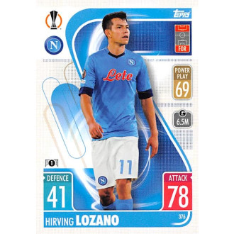 Champions League - Lozano Hirving - 2021-22 Topps Match Attax UCL No.376
