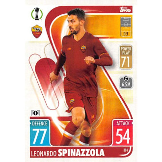 Champions League - Spinazzola Leonardo - 2021-22 Topps Match Attax UCL No.381