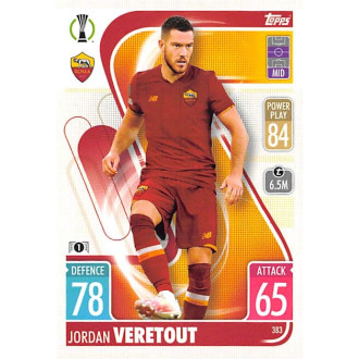 Champions League - Veretout Jordan - 2021-22 Topps Match Attax UCL No.383