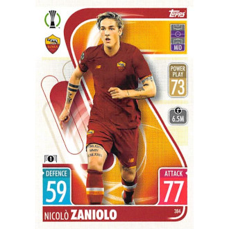 Champions League - Zaniolo Nicolo - 2021-22 Topps Match Attax UCL No.384