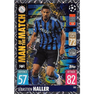 Champions League - Haller Sebastien - 2021-22 Topps Match Attax UCL No.388