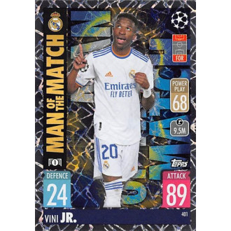 Champions League - Vinicius Jr - 2021-22 Topps Match Attax UCL No.401