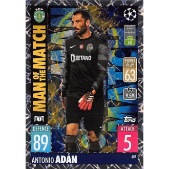Champions League - Adan Antonio - 2021-22 Topps Match Attax UCL No.407
