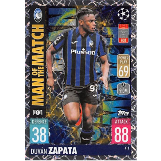 Champions League - Zapata Duvan - 2021-22 Topps Match Attax UCL No.411