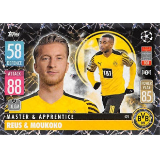 Champions League - Reus Marco, Moukoko Youssoufa - 2021-22 Topps Match Attax UCL No.425
