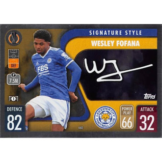 Champions League - Fofana Wesley - 2021-22 Topps Match Attax UCL No.440
