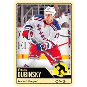 Řadové karty - Dubinsky Brandon - 2012-13 O-Pee-Chee No.147