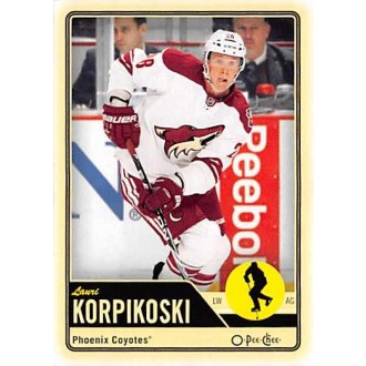 Řadové karty - Korpikoski Lauri - 2012-13 O-Pee-Chee No.153