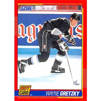 Insertní karty - Gretzky Wayne - 1991-92 Score American Hot Cards No.2