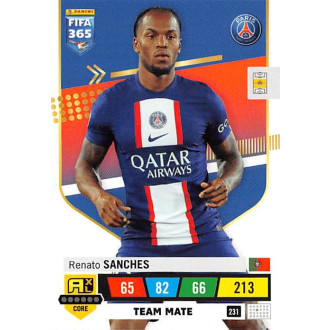 Panini FIFA 365 - Sanches Renato - 2023 Panini Adrenalyn XL FIFA 365 No.231