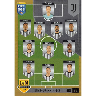 Panini FIFA 365 - Line-Up Juventus - 2023 Panini Adrenalyn XL FIFA 365 No.328