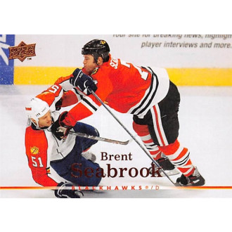 Řadové karty - Seabrook Brent - 2007-08 Upper Deck No.283