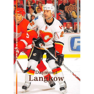 Řadové karty - Langkow Daymond - 2007-08 Upper Deck No.301