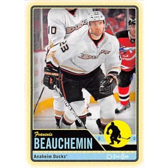 Řadové karty - Beauchemin Francois - 2012-13 O-Pee-Chee No.219