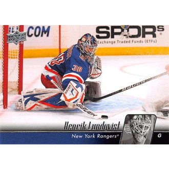 Řadové karty - Lundqvist Henrik - 2010-11 Upper Deck No.380