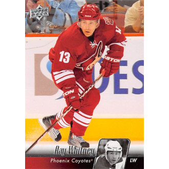 Řadové karty - Whitney Ray - 2010-11 Upper Deck No.400