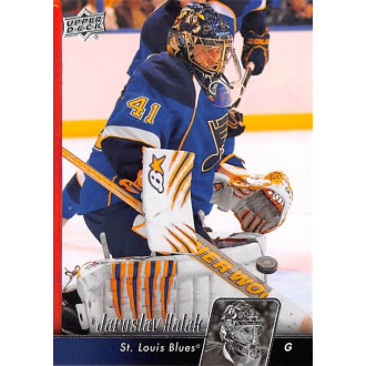 Řadové karty - Halák Jaroslav - 2010-11 Upper Deck No.422