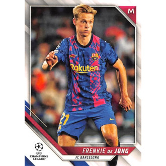 Champions League - de Jong Frenkie - 2021-22 Topps UEFA Champions League No.8