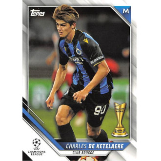 Champions League - De Ketelaere Charles - 2021-22 Topps UEFA Champions League No.59