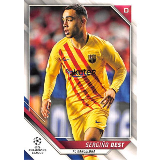 Champions League - Dest Sergiño - 2021-22 Topps UEFA Champions League No.111