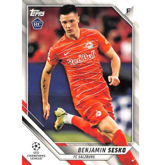 Champions League - Sesko Benjamin - 2021-22 Topps UEFA Champions League No.161