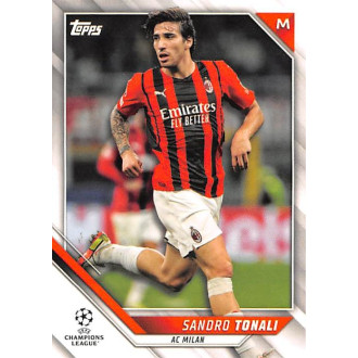 Champions League - Tonali Sandro - 2021-22 Topps UEFA Champions League No.165
