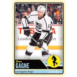 Řadové karty - Gagne Simon - 2012-13 O-Pee-Chee No.297