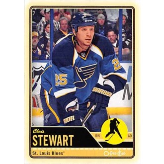 Řadové karty - Stewart Chris - 2012-13 O-Pee-Chee No.337