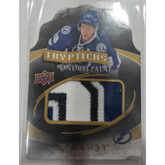 Patch karty - Palát Ondřej - 2015-16 Trilogy Tryptichs No.T-TBL3 A3