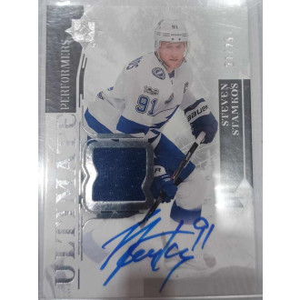 Podepsané karty - Stamkos Steven - 2017-18 Ultimate Collection Ultimate Performers No.SUP-SS A3