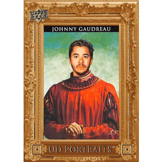 Insertní karty - Gaudreau Johnny - 2023-24 Upper Deck UD Portraits No.3